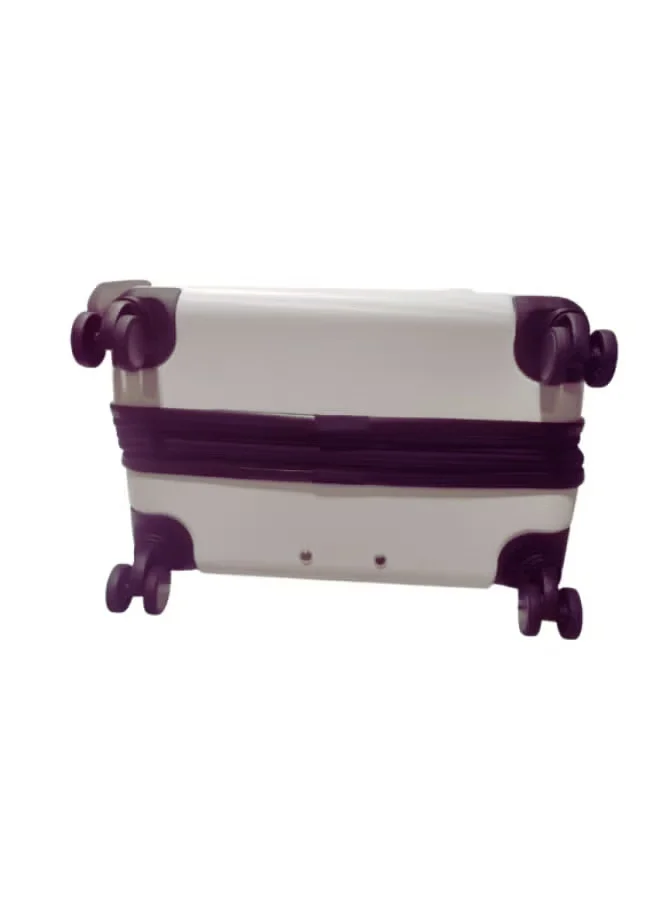 DKNY  DKNY ECHO Hardside Luggage on Wheels for Unisex | Ultra Lightweight ABS on with Spinner Wheels 4 Color White  | Best Price UAE